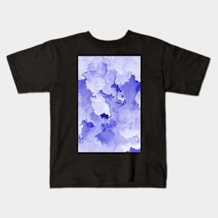 Soft Blues Kids T-Shirt